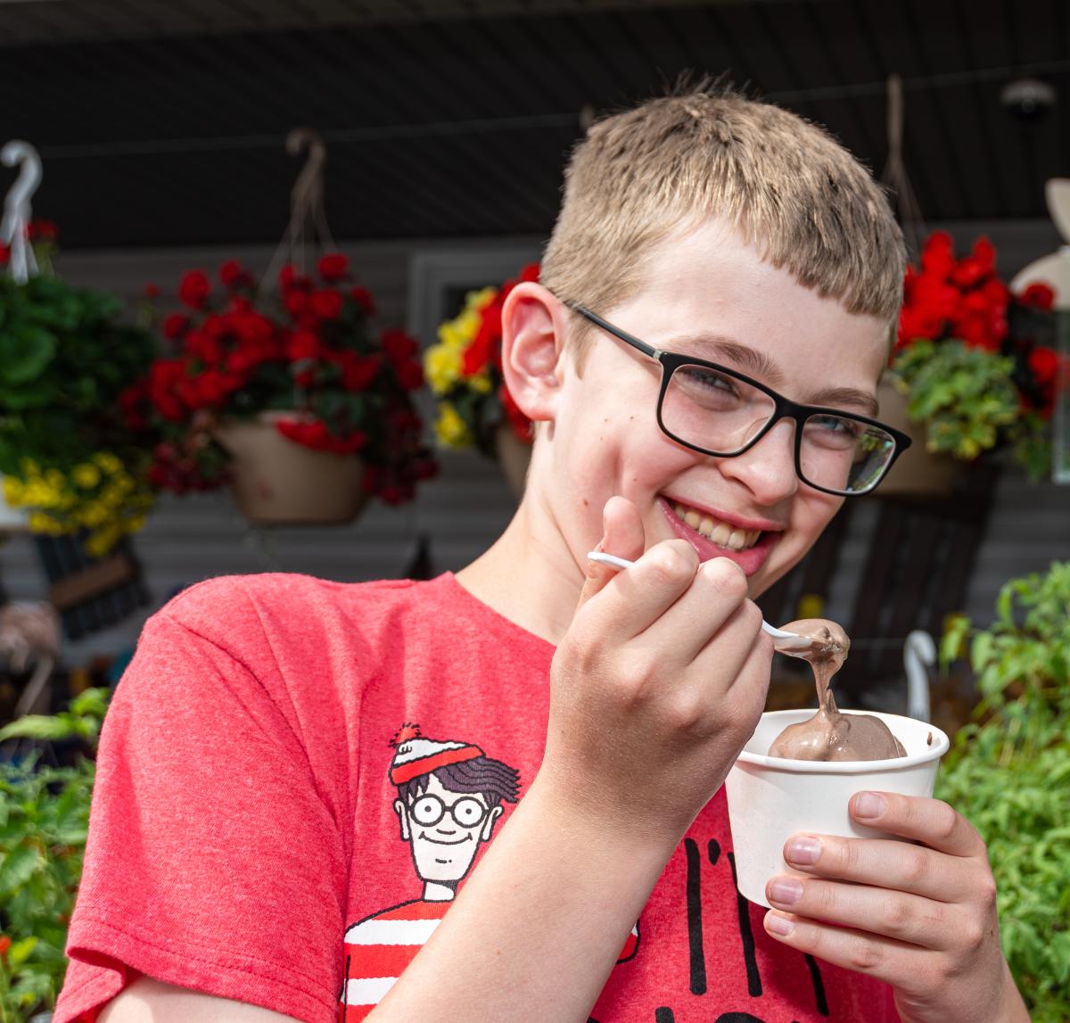 Fountain Acres Amish Market, ice cream