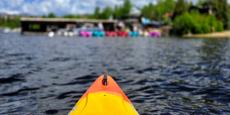 Mountain Paddlers Kayak on Grand Lake
