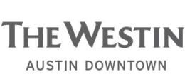 Logo for The Westin Austin Downtown hotel.