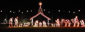 Waldensian Trail of Faith Christmas Lights