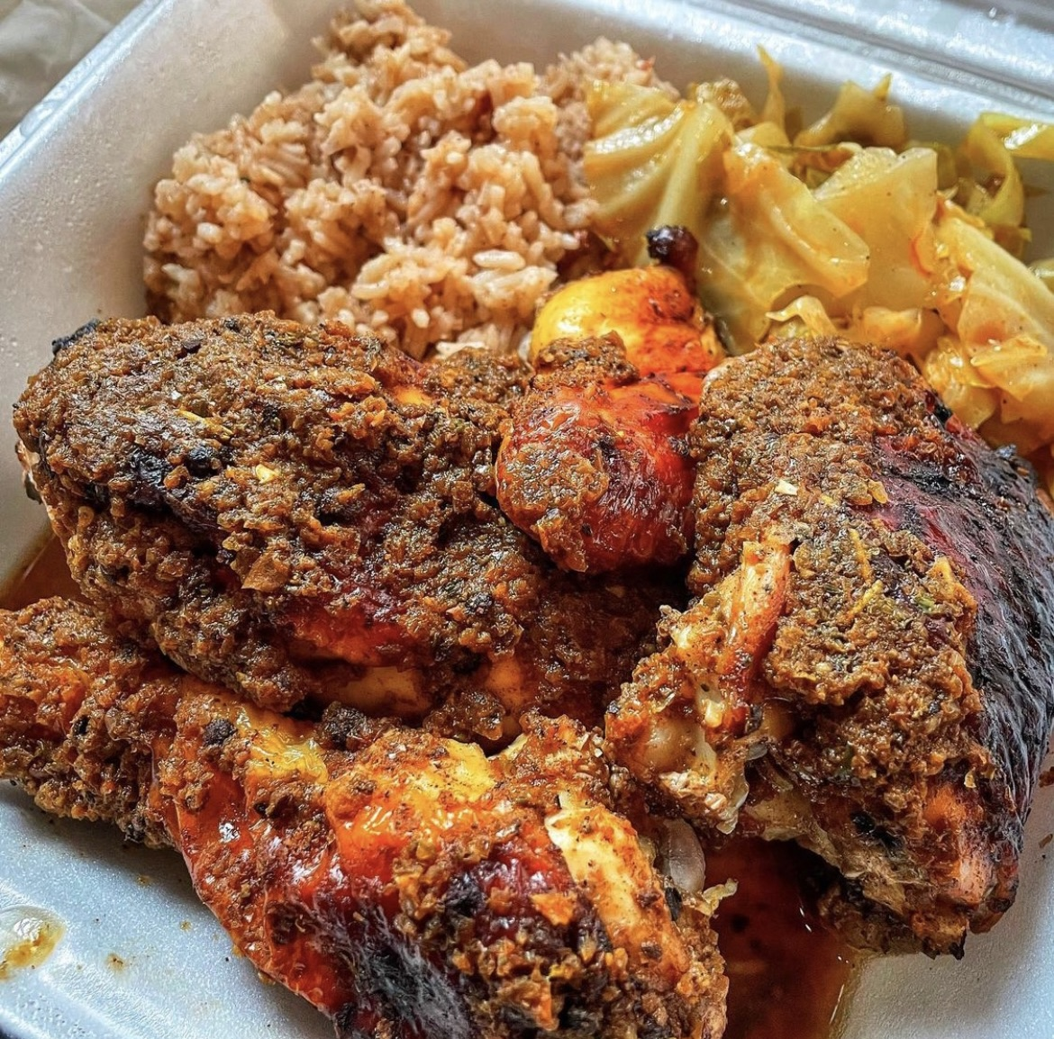 Jerk Chicken Elorine’s Jamaican Kitchen