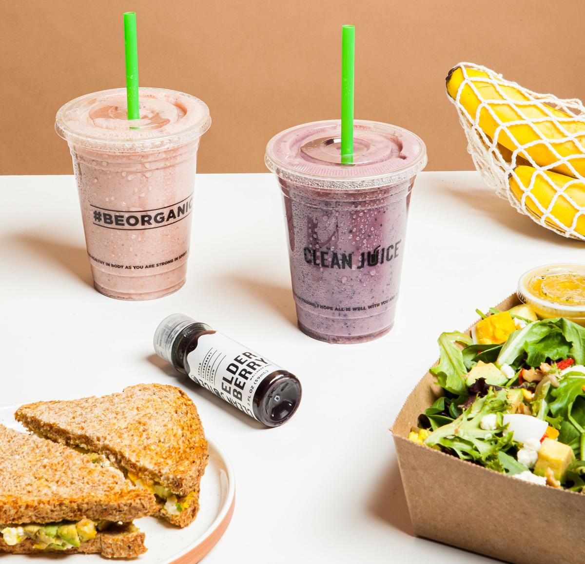 CleanJuice Seasonal Menu