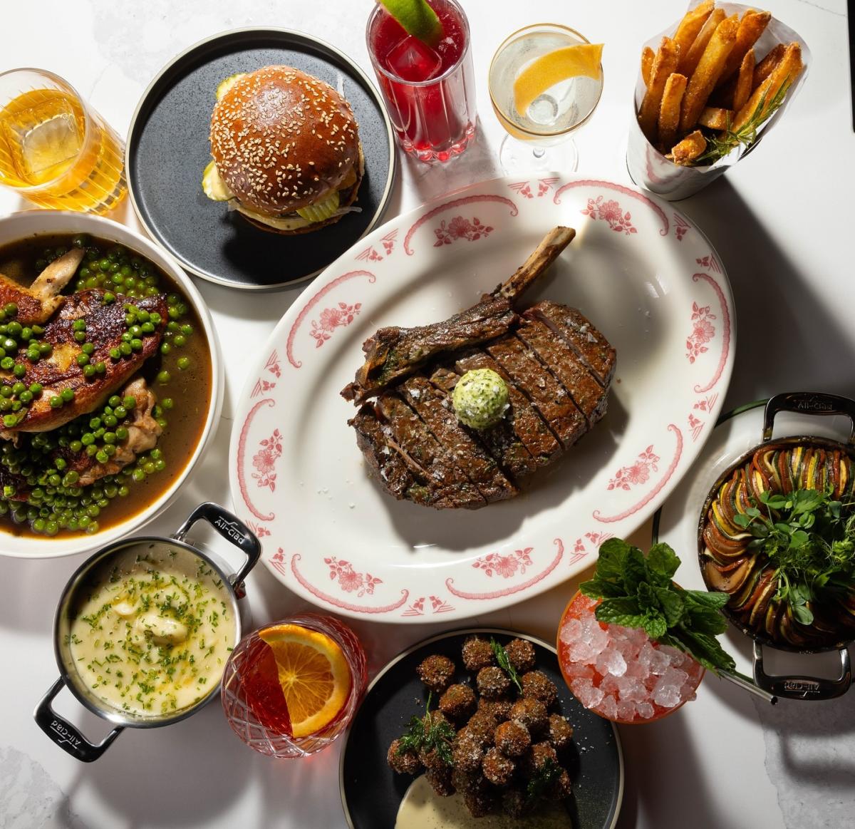 Dinner offerings from Dana's