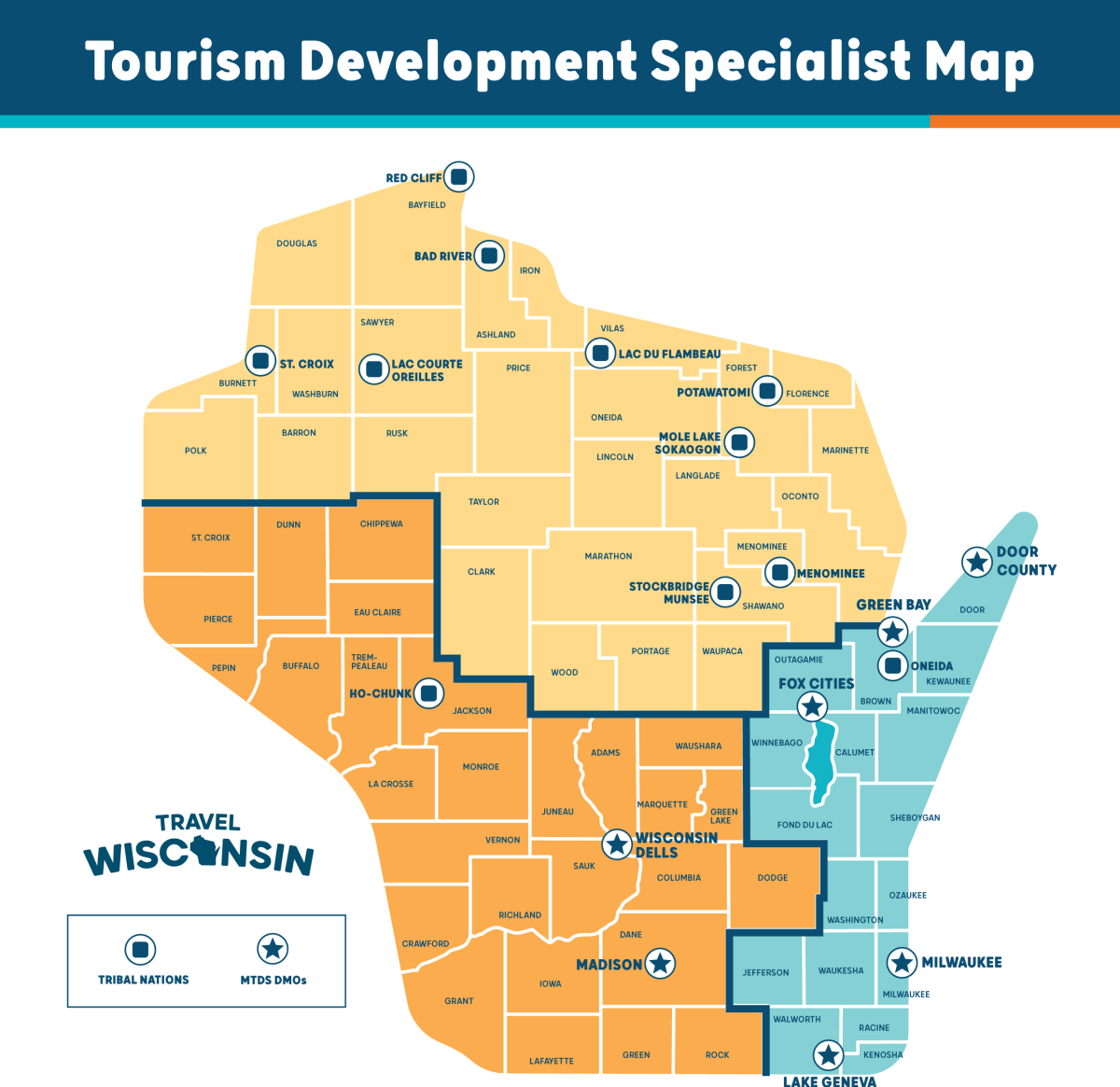 Meet Travel Wisconsin's Tourism Development Specialists