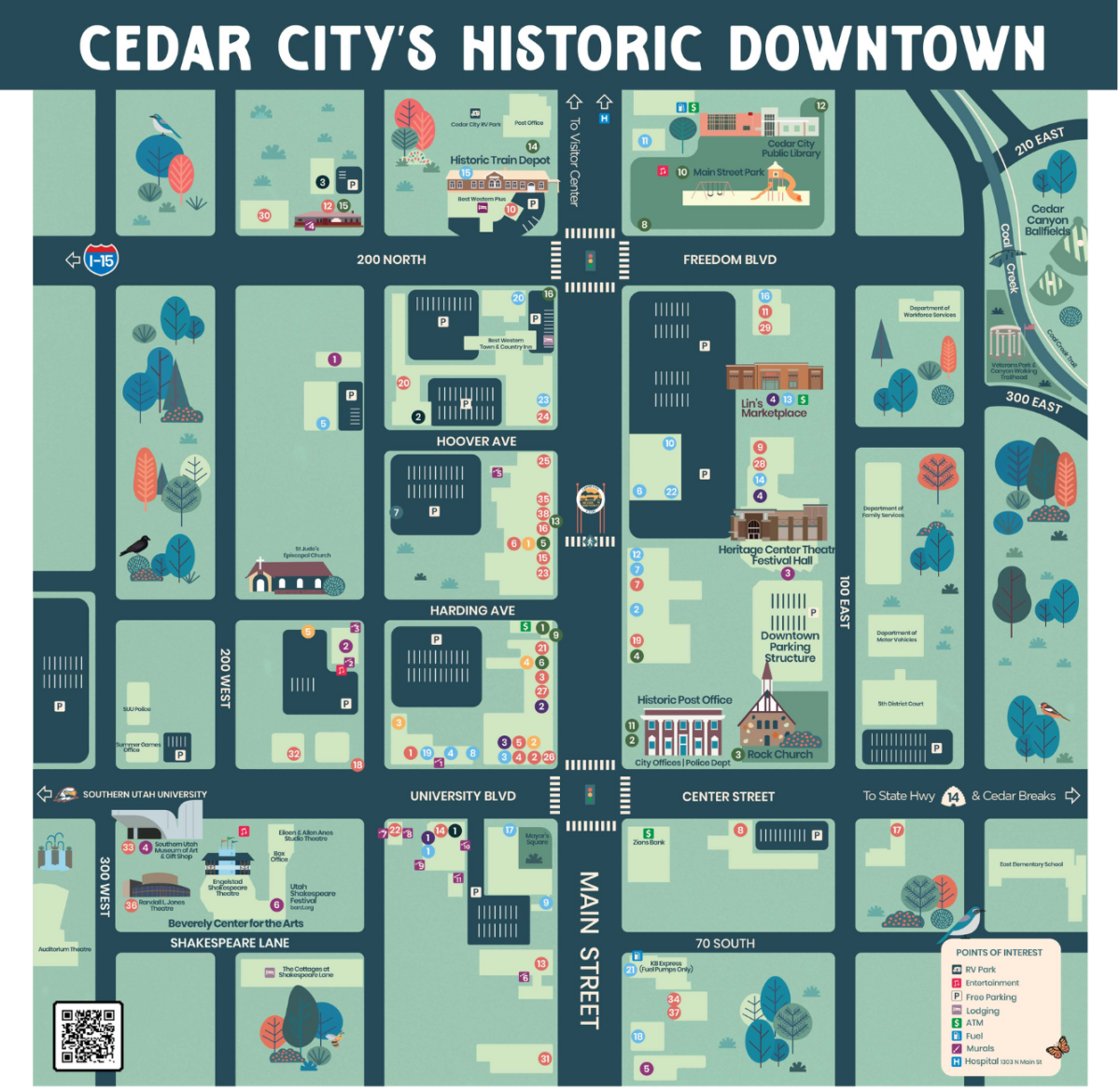 Downtown Map - Cropped