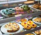 Pastries and sweets on sale at Nostalgic Bean in Altoona, WI