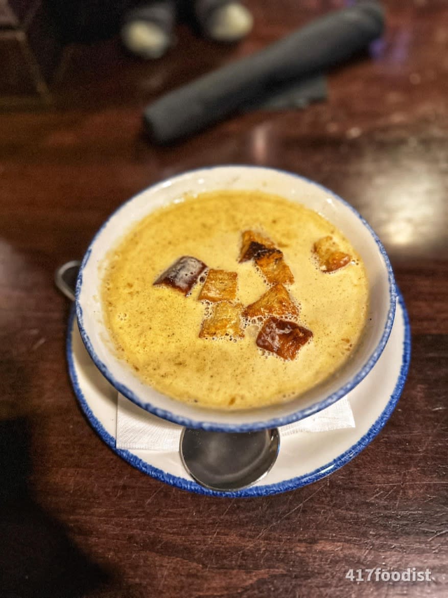 Mushroom Sage Soup Farmers Gastropub