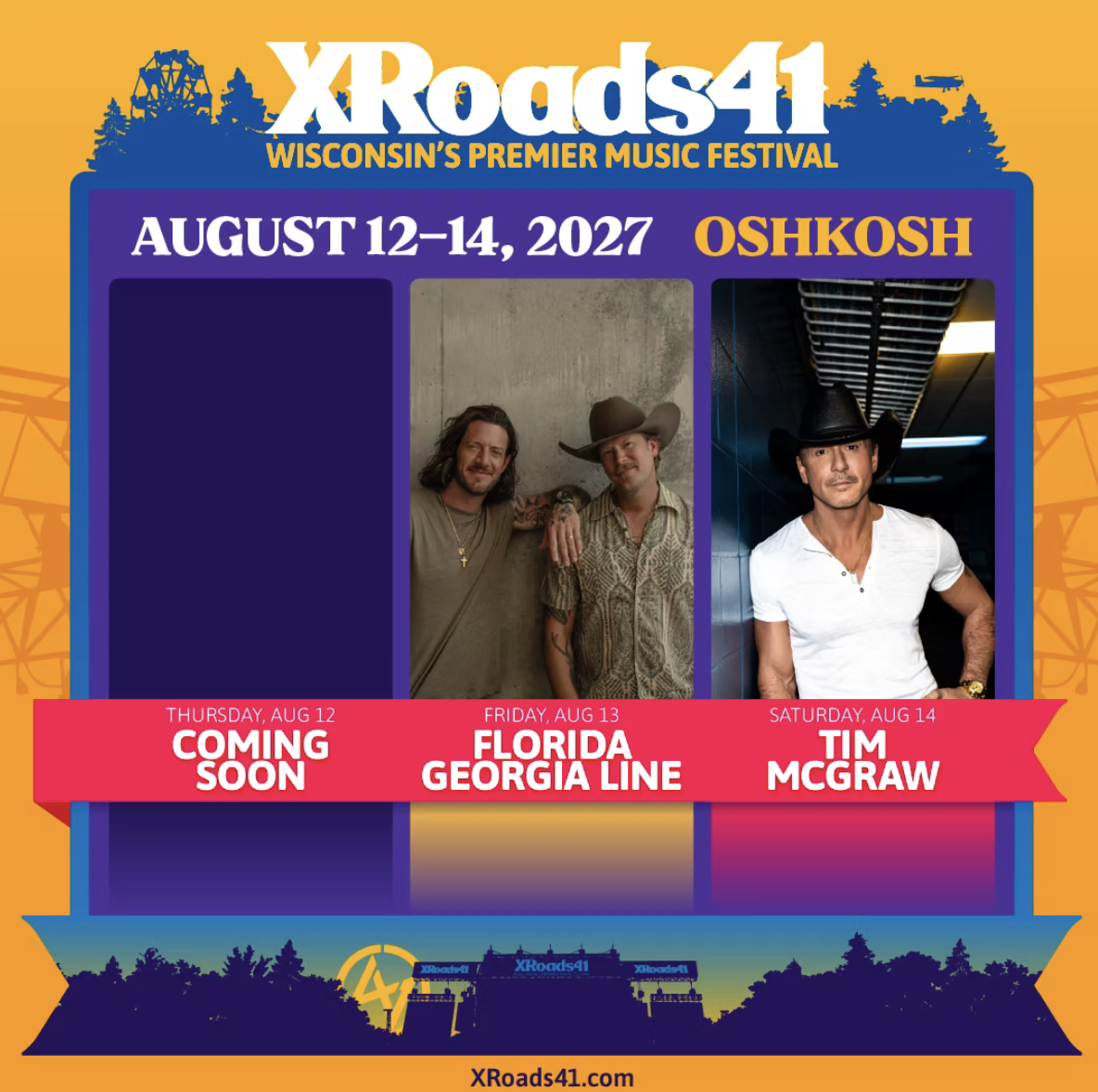XRoads41 2027 Lineup