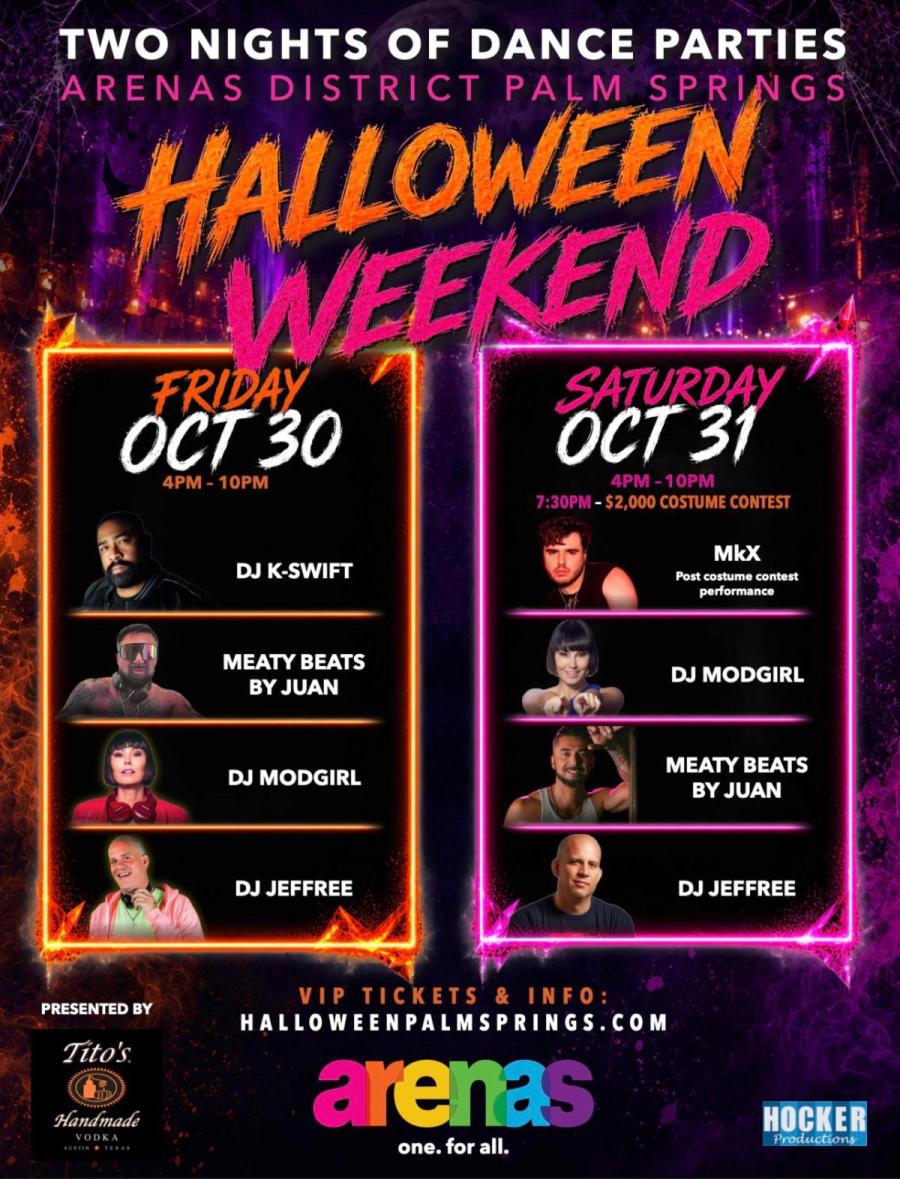 Halloween DJ lineup