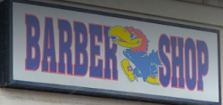 malls barbershop logo