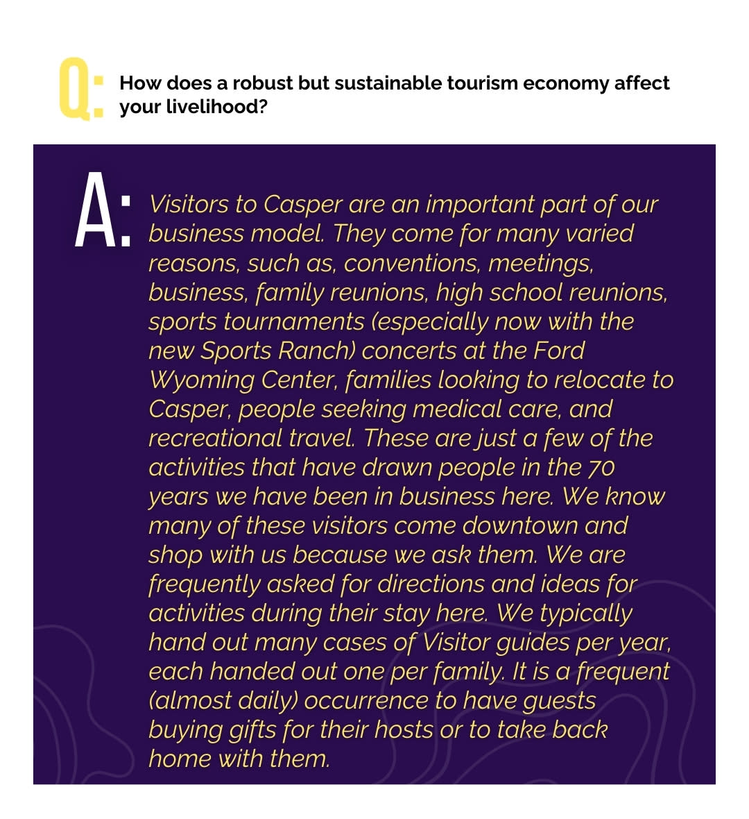 Ryan & Mike Stepp - Face of Tourism Q1