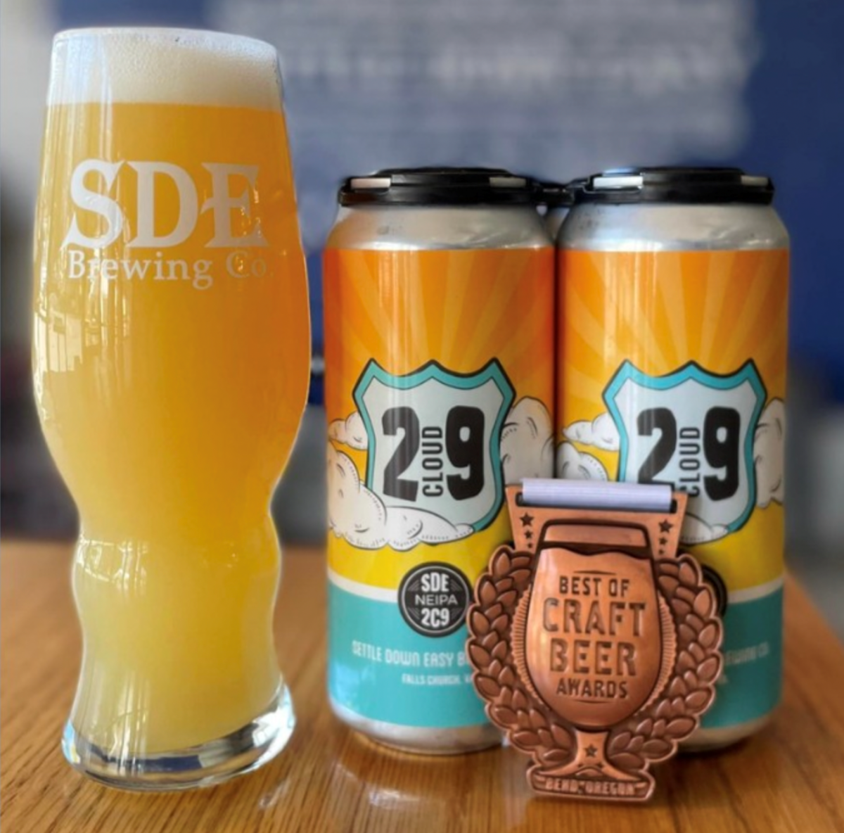 Settle Down Easy Brewing - 2 Cloud 9 Beer - Breweries