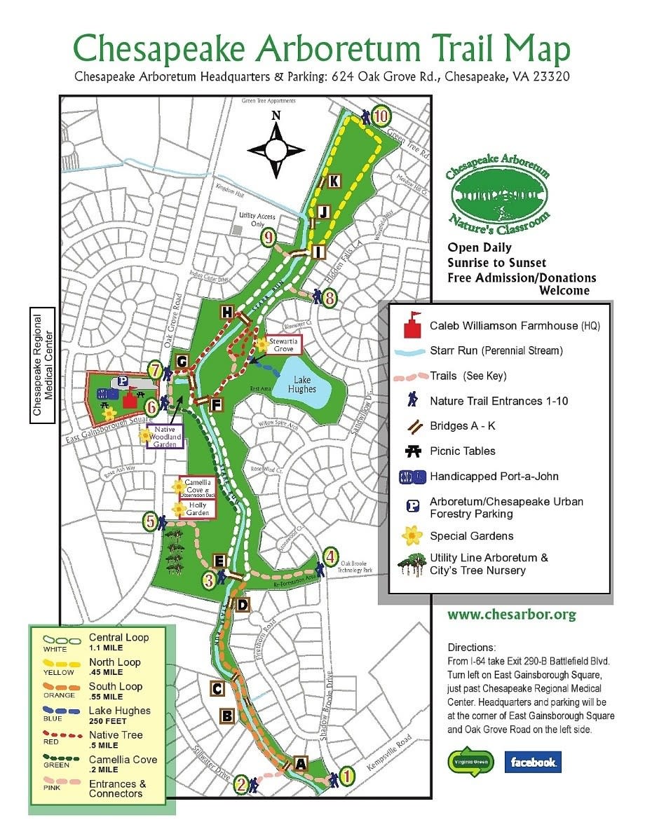 Arboretum-Map