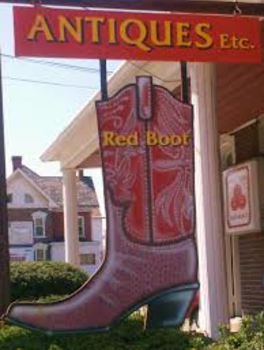 Red Boot Antiques