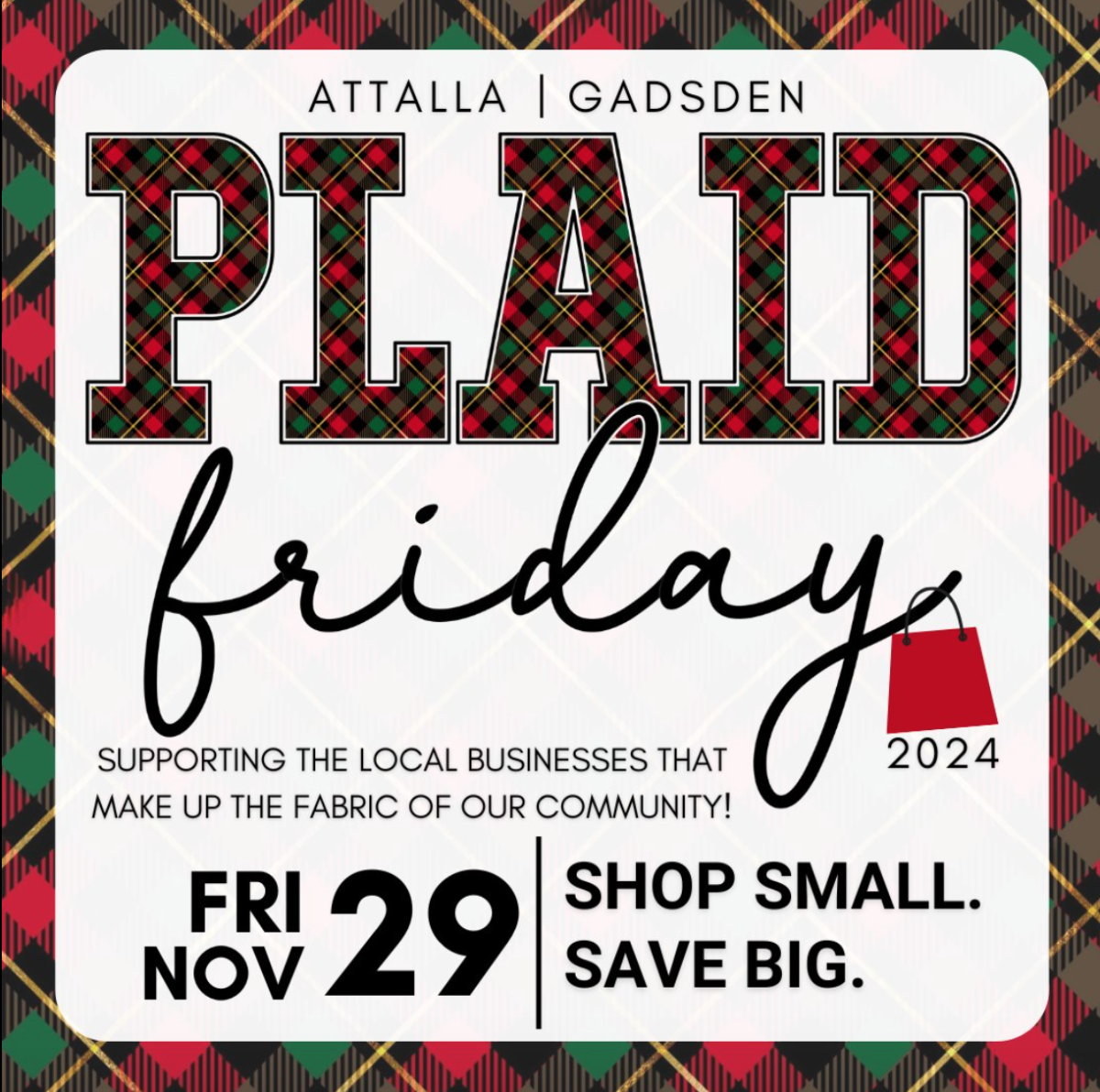 gadsden plaid friday