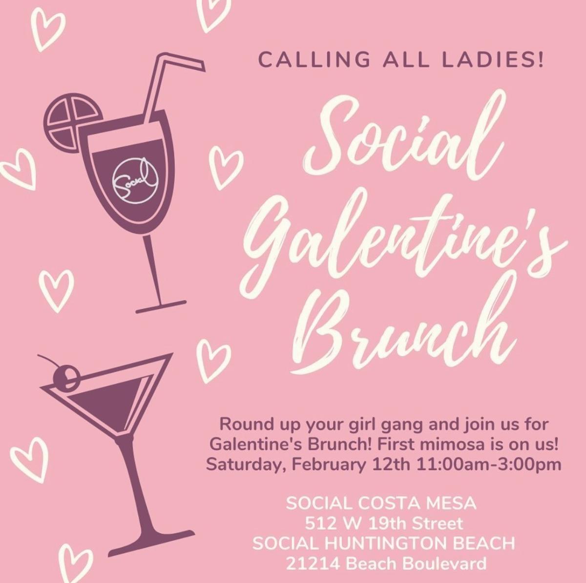 SOCIAL Galentine's Brunch