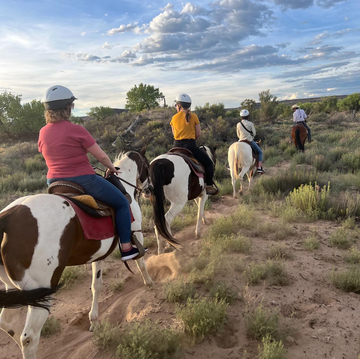 Riding Horses at The Stables at Hyatt Regency Tamaya
