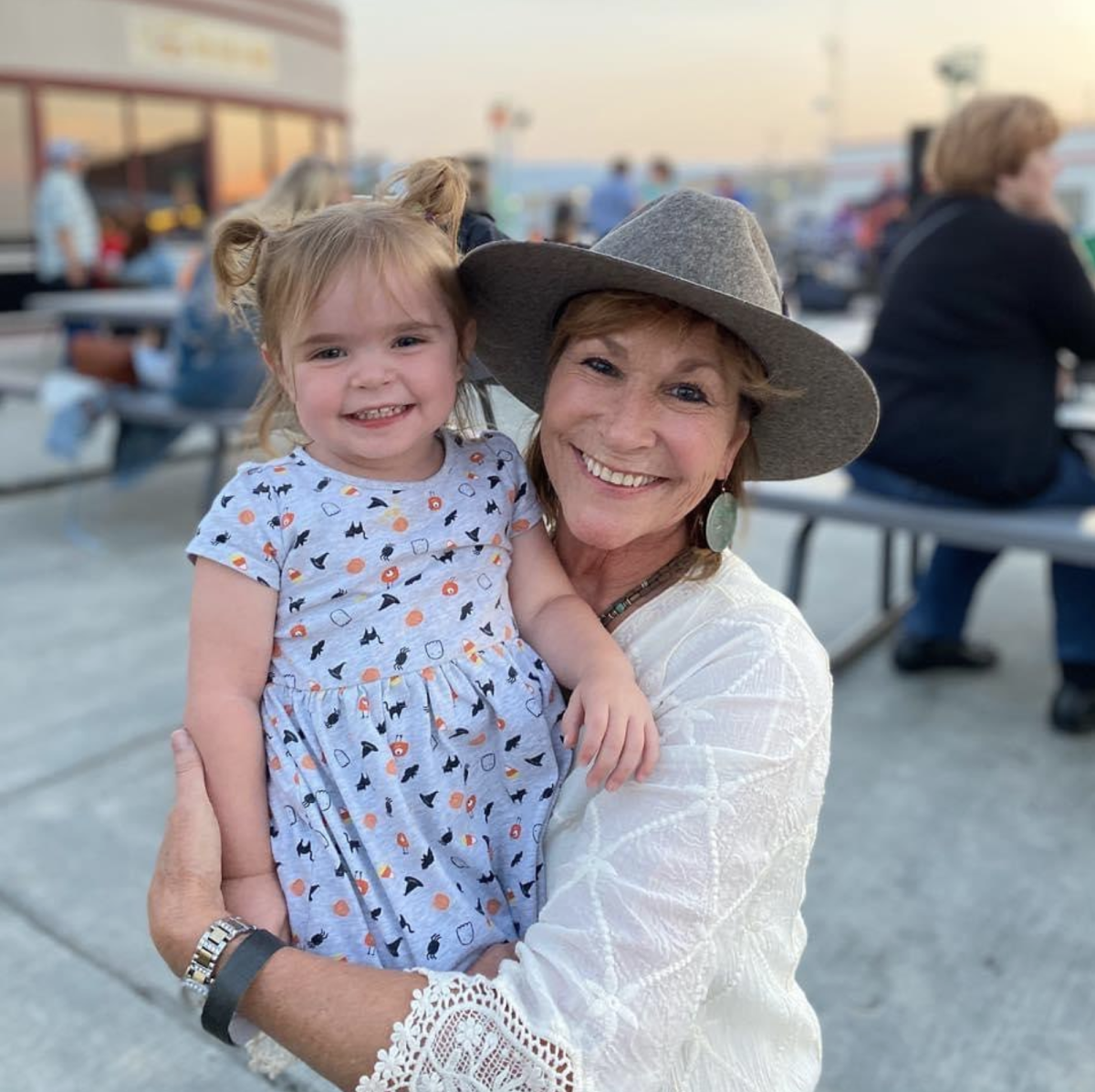 Woman and Child in Casper, Wyoming