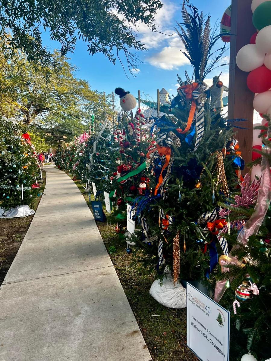 Covington 12 Days of Christmas Trees at the Trailhead