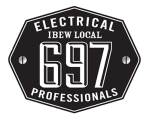IBEW Local 697 logo