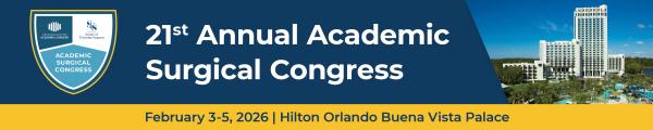 21st Annual Academic Surgical Congress 2026