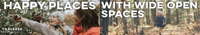Happy places with wide open spaces in Traverse City