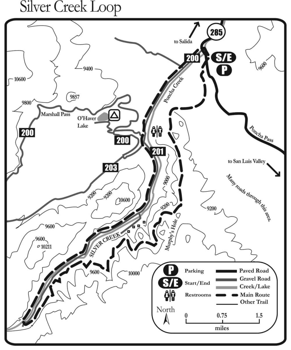 Silver-Creek-Loop-map