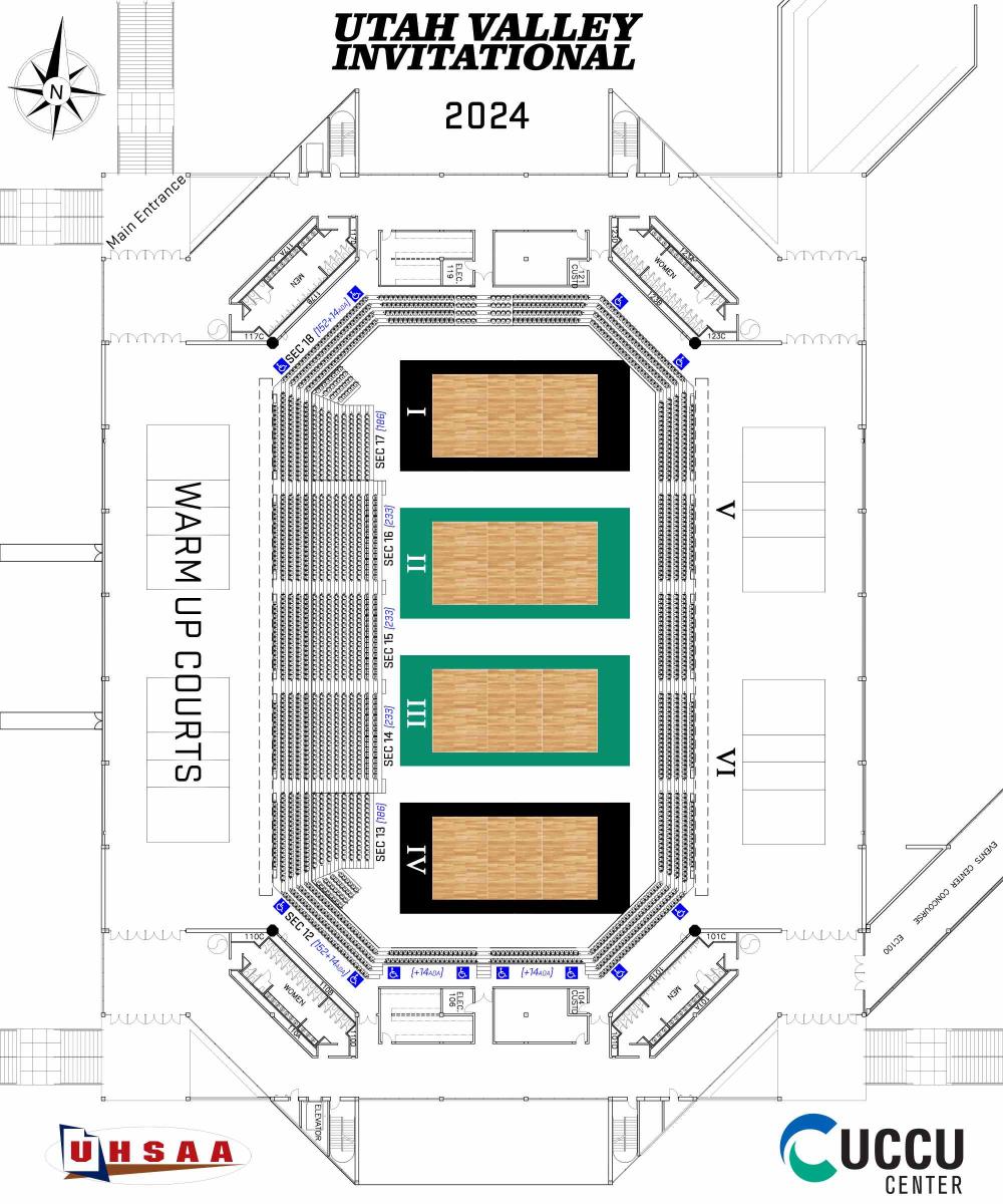 utah valley invitational map