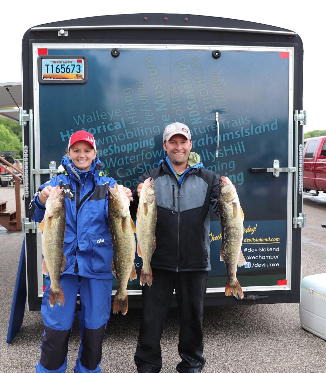 Devils Lake 45th Annual Chamber Walleye Tournament Designed for Family