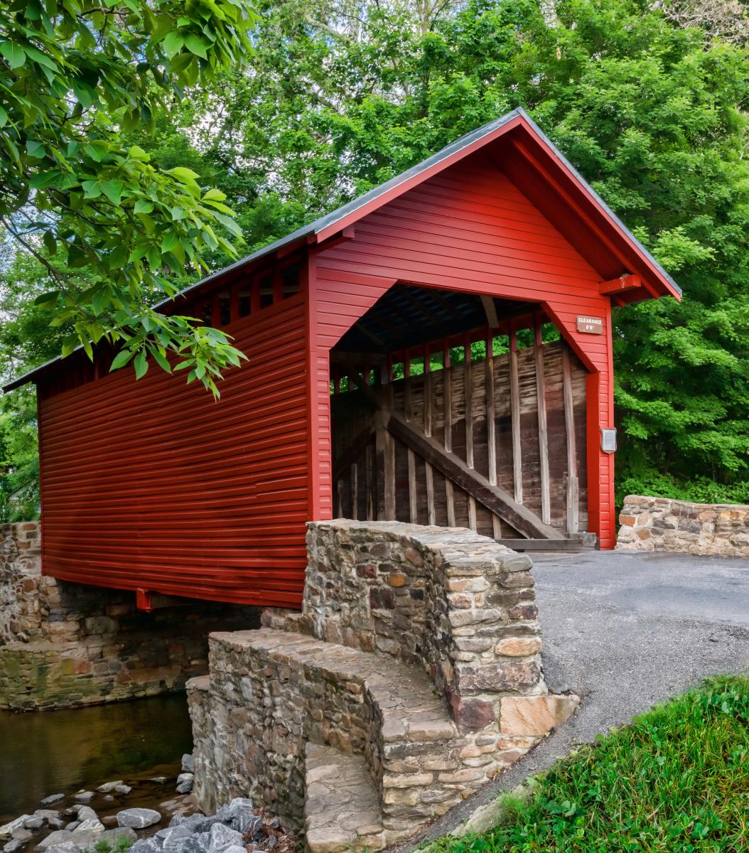 Roddy Road Covered Bridge in Thurmont, MD