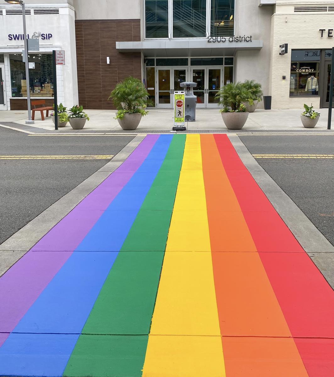 PRIDE Crosswalk