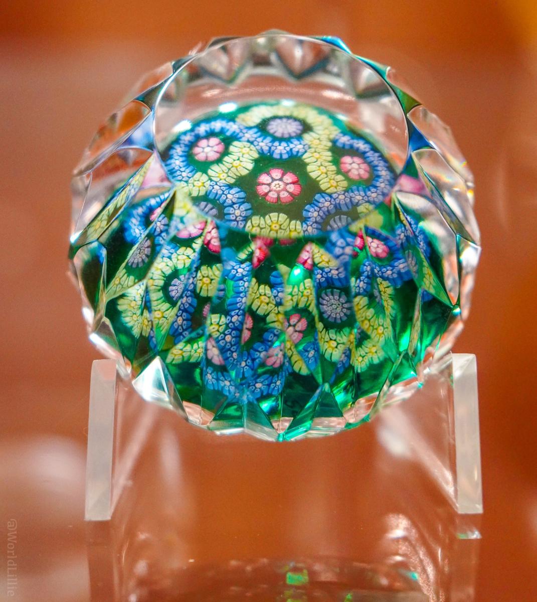 Beautiful glass paperweight