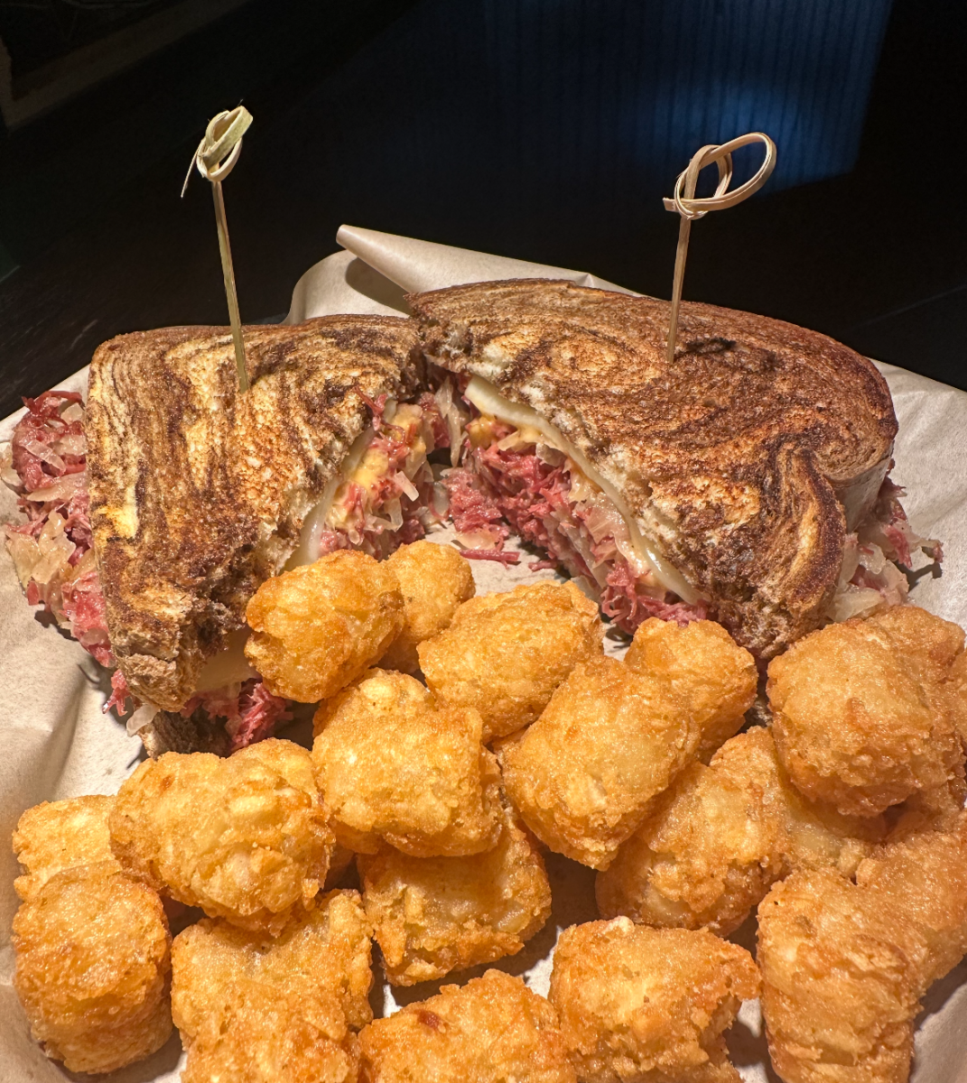 Reuben Sandwich at Dublin's Irish Pub