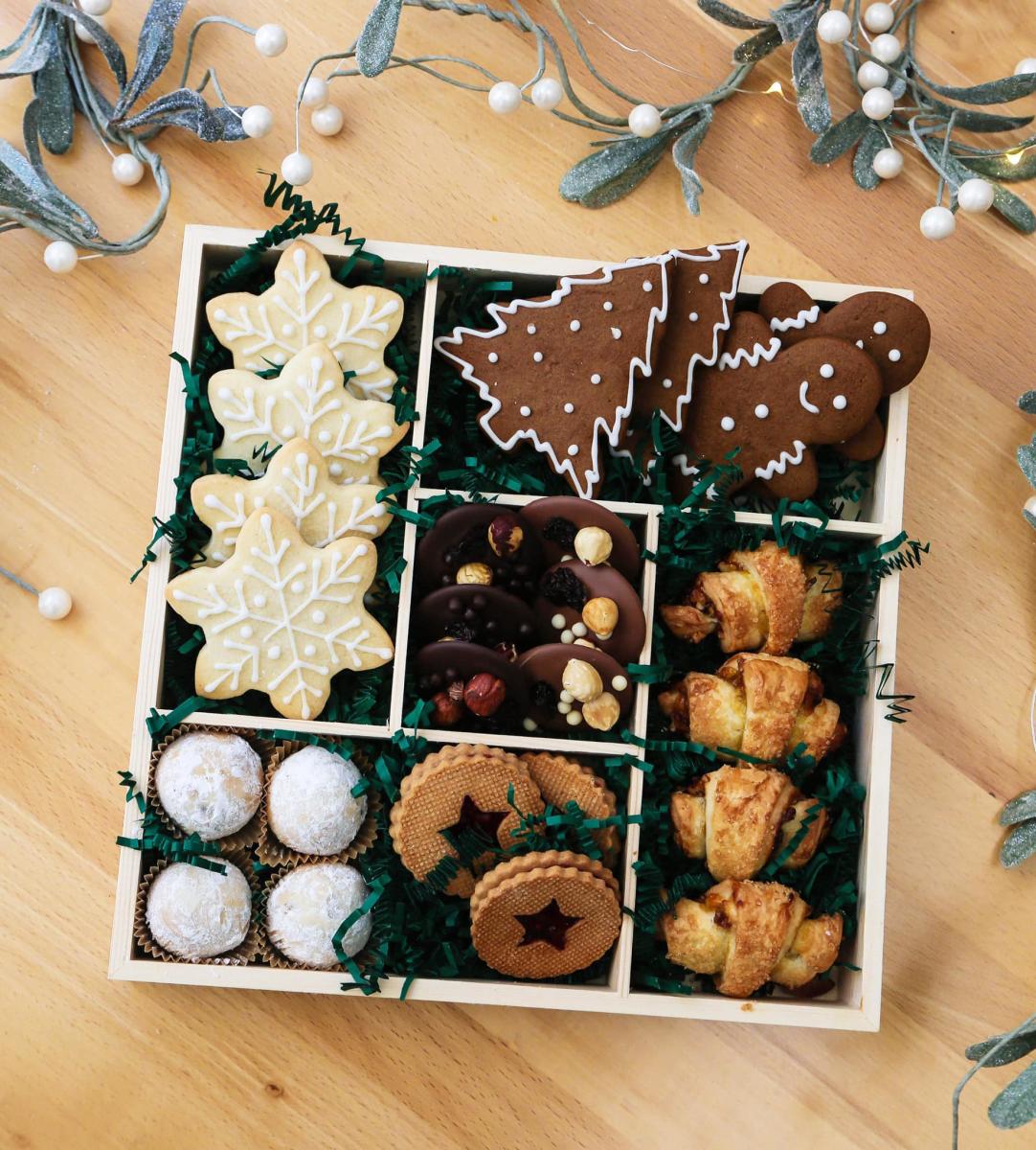 European Cafe Holiday Cookie Box Springfield Missouri