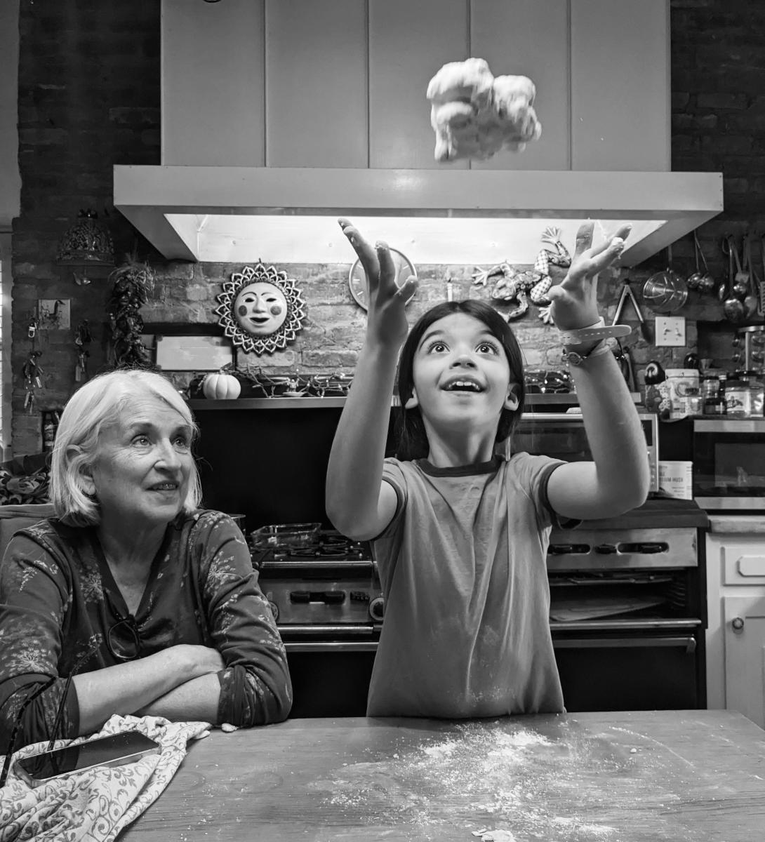 Making Tortillas  with Grandma, Joaquin Martinez