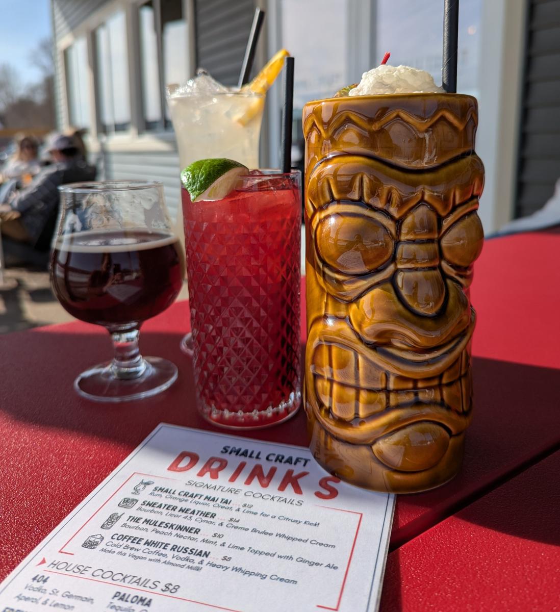Small Craft Tiki Mocktails