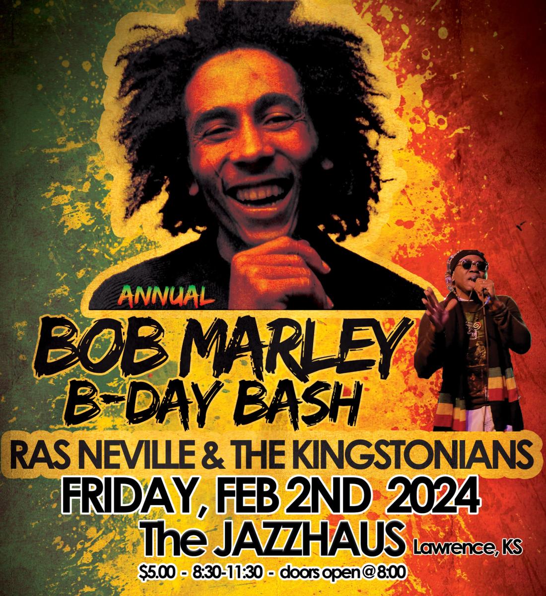 Bob Marley Birthday Bash