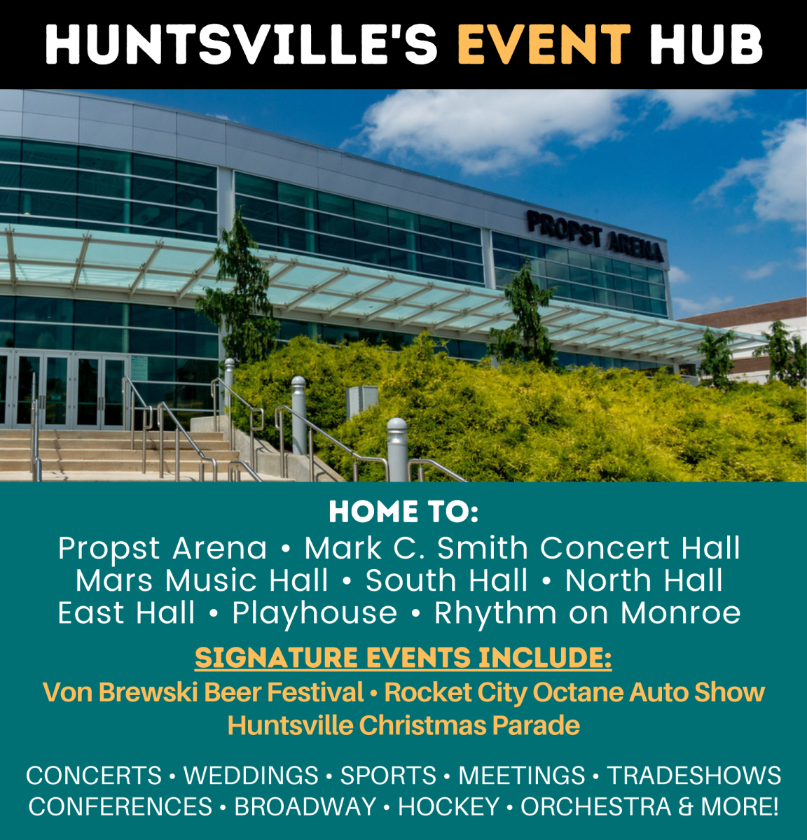Huntsville's Event Hub