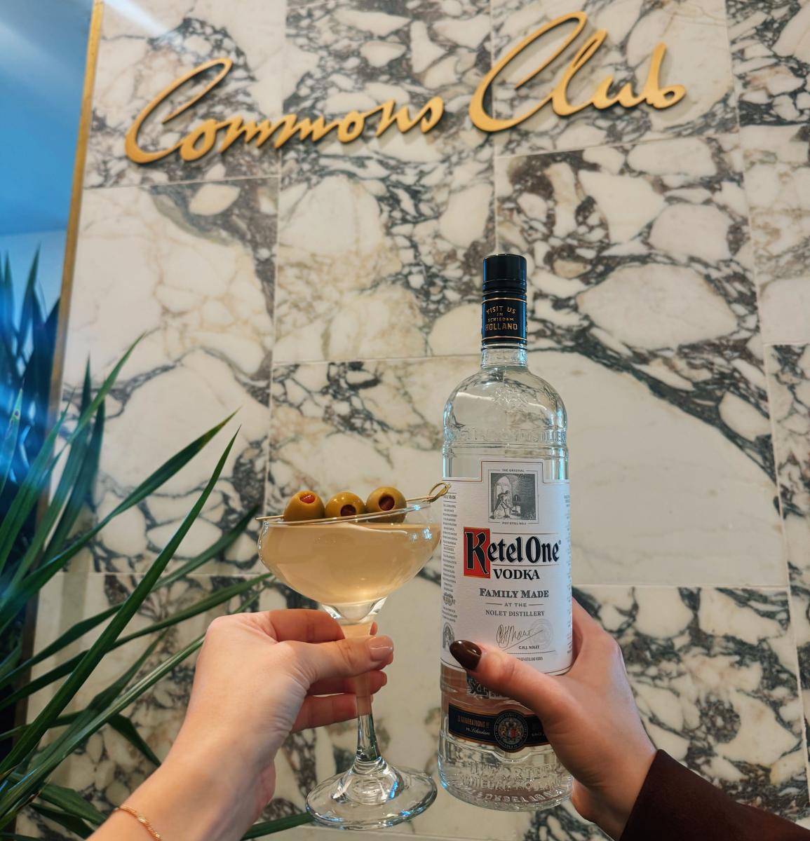 Commons Club Martini Ketel One