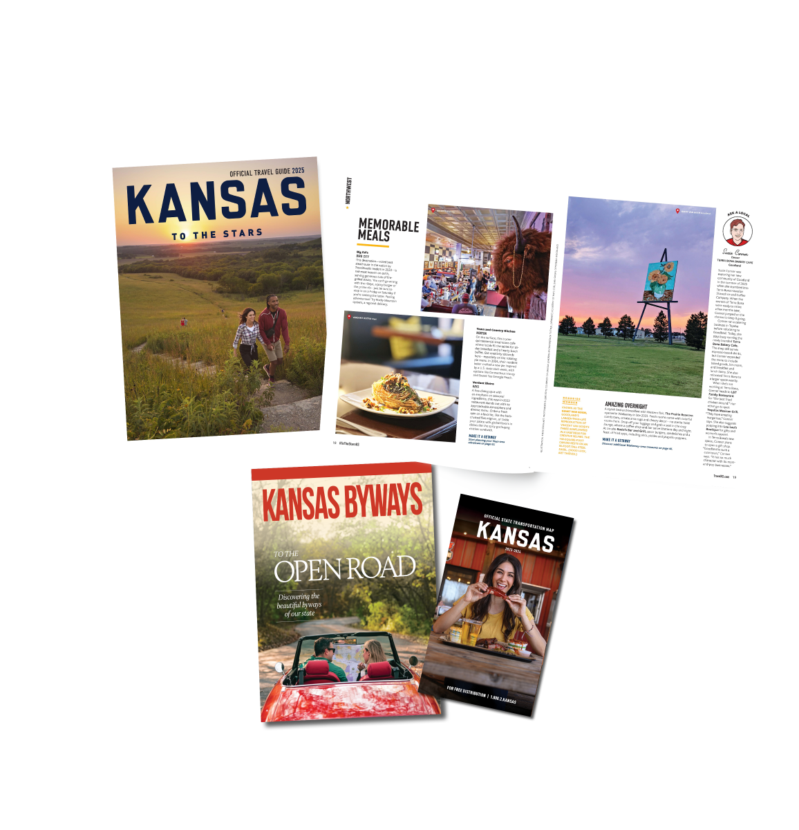 2025 Byways Travel Guide Collage