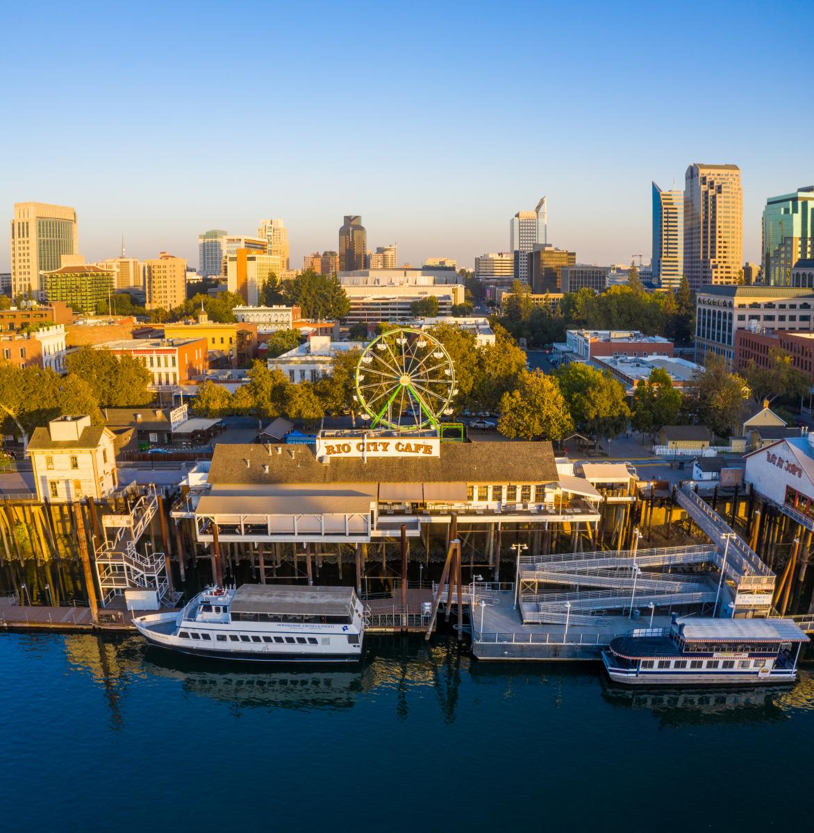 Old Sacramento Ferris Wheel