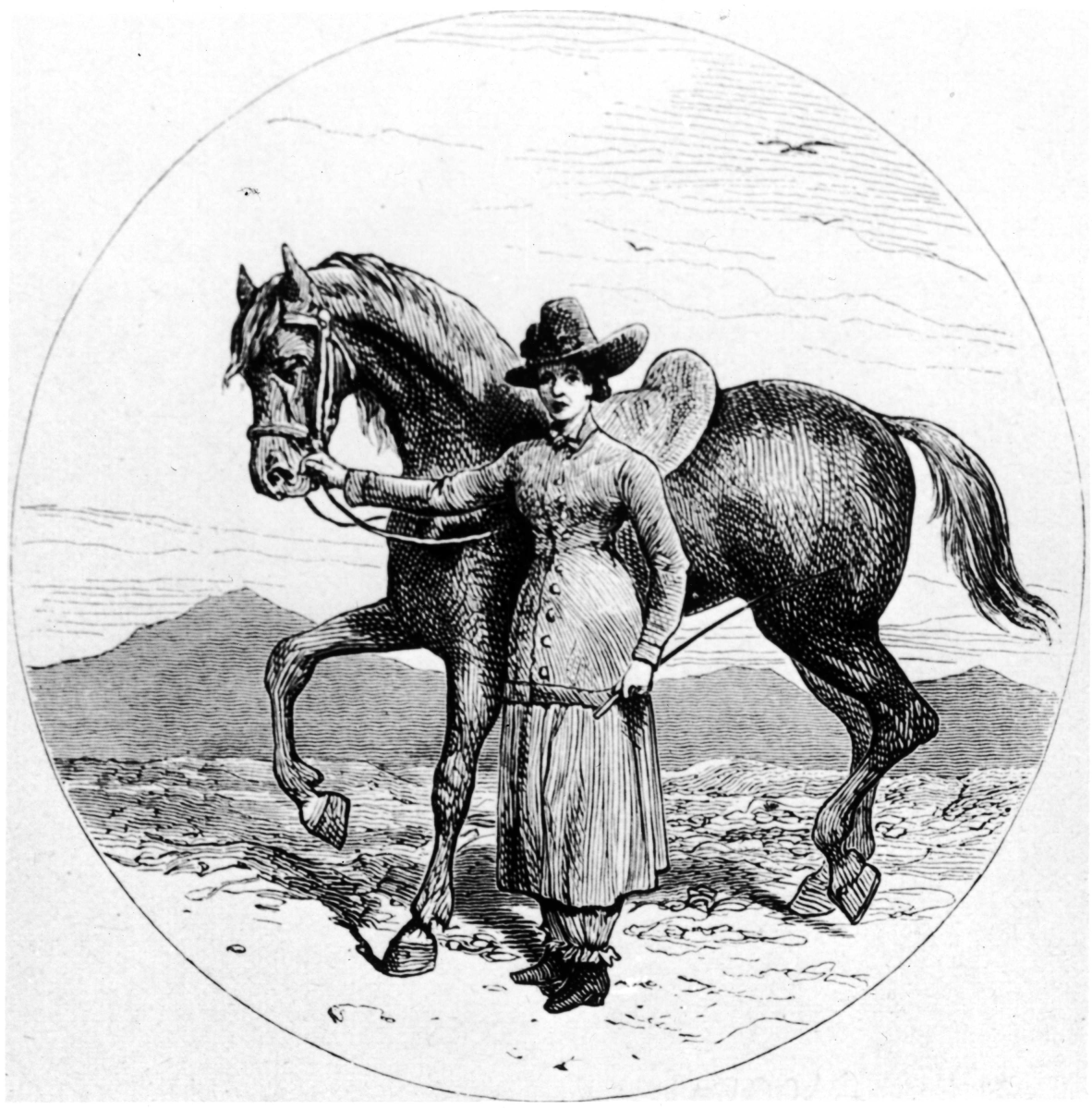 Isabella Bird & Horse