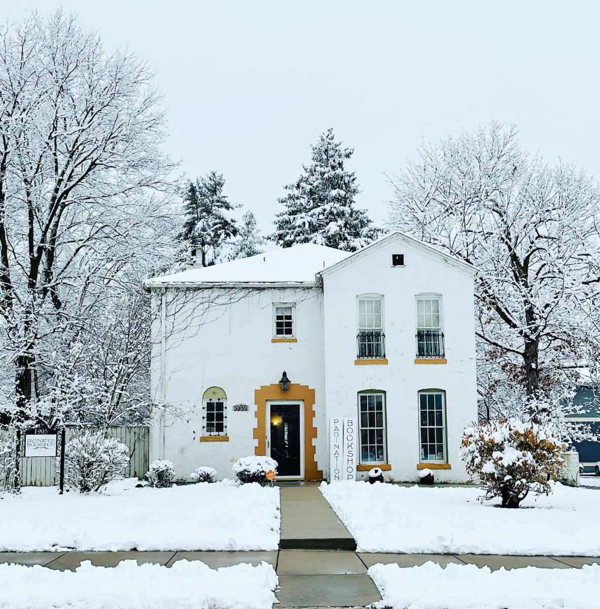 Pagination Bookshop Snow