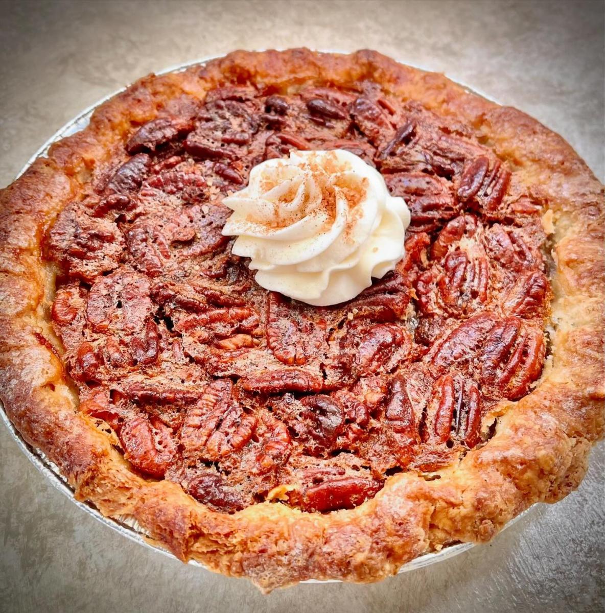 The English Tea Room pecan pie