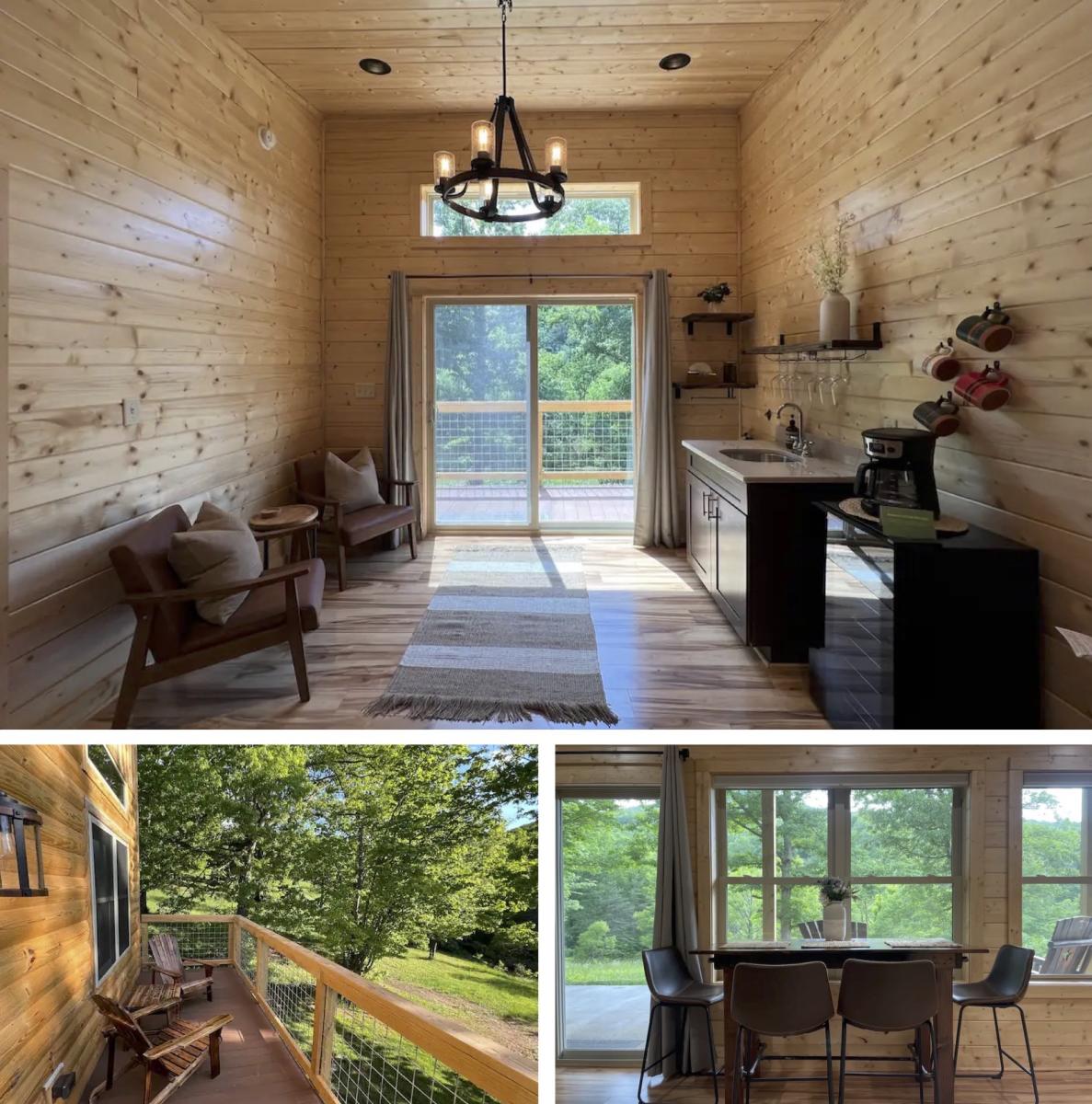 Modern Log Cabin