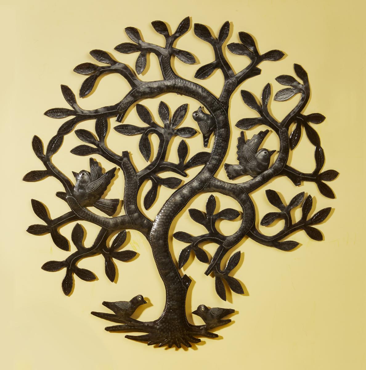 Steel tree of life by Jhonson Augustine, Creature Comforts
