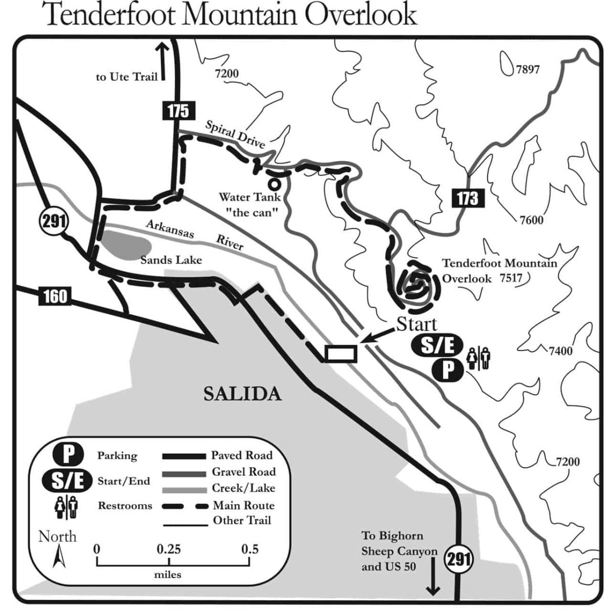 Tenderfoot-Mountain-Overlook-map