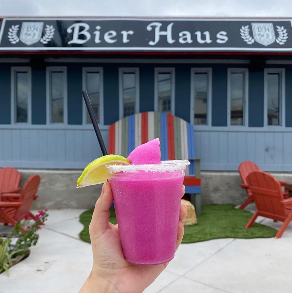 Bier Haus: Prickly pear margarita