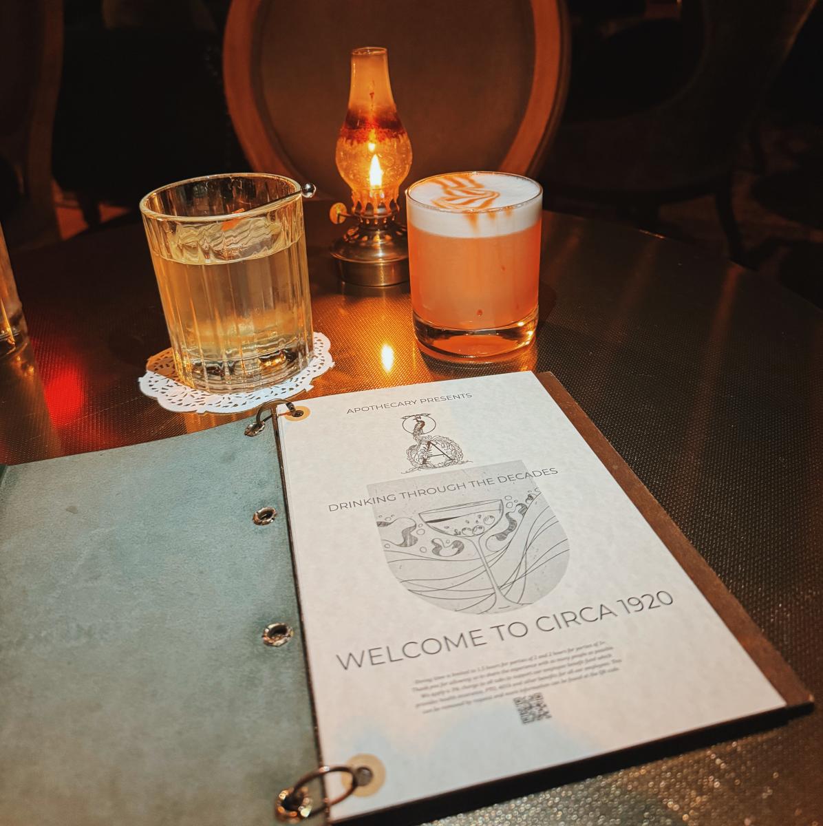 Apothecary Bar Dining Through the Decades