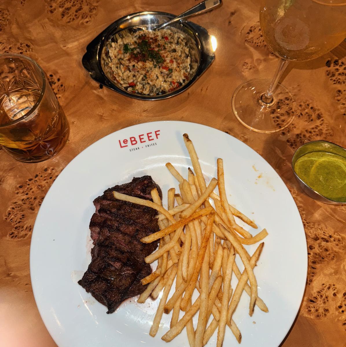 Le Beef Steak + Frites